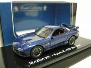 kyosho Mazda RX 7 Spirit R FD3S 2002 Blue 1/64  
