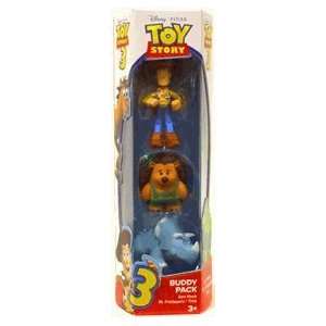  Disney / Pixar Toy Story 3 Buddy 3 Pack With Woody 