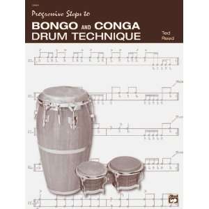  Alfred Bongo and Conga Drum Technique Book Musical 