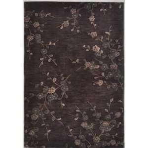  Jaipur Brio Cherry Blossom Deep Charcoal   7 6 x 9 6 