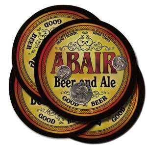  ABAIR Family Name Beer & Ale Coasters: Everything Else