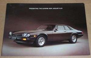 Jaguar 1976 XJ S Sales Brochure  