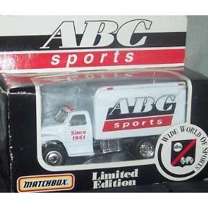  ABC Sports 1996 Matchbox Diecast Ford F 800 Delivery Truck 