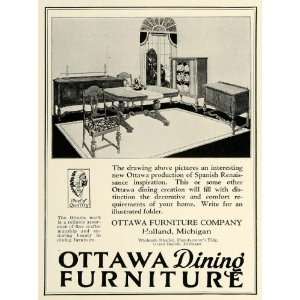   Furniture Holland Michigan Home   Original Print Ad