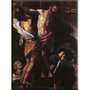   of St. Andrew 12x16 Streched Canvas Art by Caravaggio