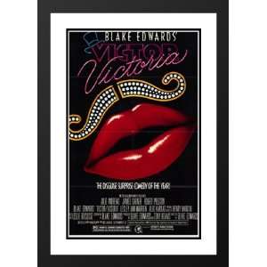 Victor/Victoria 32x45 Framed and Double Matted Movie Poster   Style A