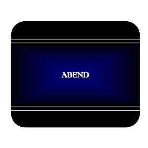    Personalized Name Gift   ABEND Mouse Pad: Everything Else