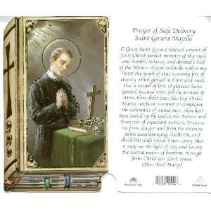  St./Saint Gerard Holy Prayer Card Patron of Mothers 