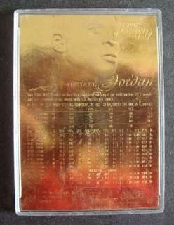 1997 UPPER DECK MICHAEL JORDAN 23K GOLD CARD CHICAGO,IL  