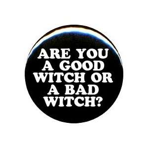  1 Wizard of Oz Good Witch or a Bad Witch? Button/Pin 