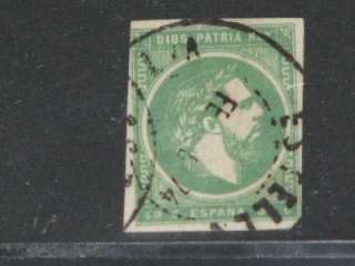 Spain Carlist Stamp Scott# X6 used  