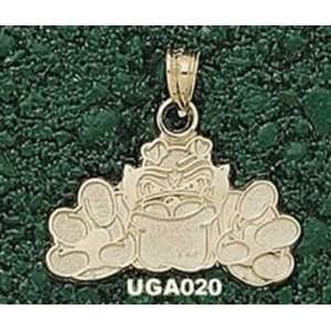    14Kt Gold University Of Georgia Fighting Dog