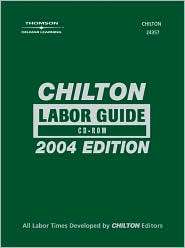Chilton Labor Guide CD, (1401843573), Chilton Staff, Textbooks 