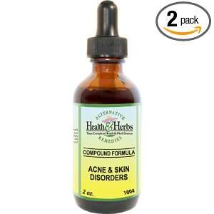 Alternative Health & Herbs Remedies Acne And Skin Disorders, 1 Ounce 