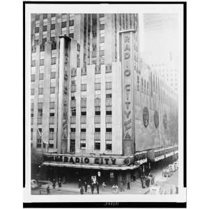   Music Hall,Radio City Music Hall,New York,NY,April 1939 Home