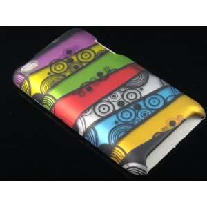 ABSTRACT ART Hard Rubber Feel Plastic Design Case for Apple iTouch 4 