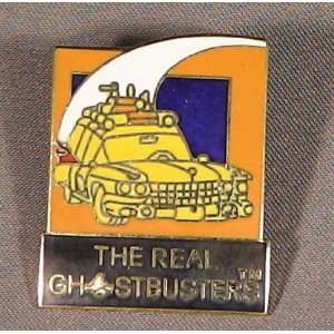    1984 the Real Ghostbusters Ecto 1 Enamel Pin 