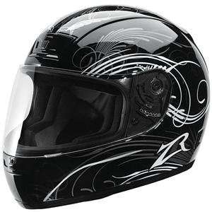  Z1R Phantom Monsoon Helmet   Large/Black Automotive