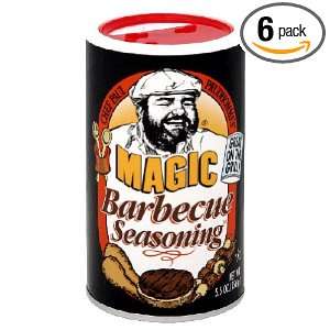 Chef Paul Barbeque Magic Seasoning, 5.5000 ounces (Pack of6)  