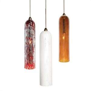   Color Opal, Finish Satin Nickel, Mounting Type Pendant with Canopy