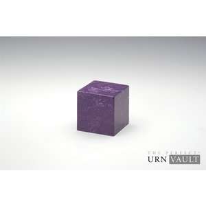 Amethyst Marble Cube   The Perfect Urn Vault   