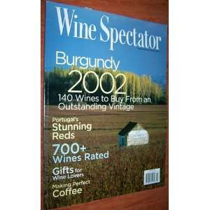 Wine Spectator May 31, 2004 Burgundy 2002
