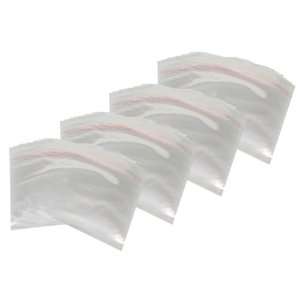  (100) Plastic Polyclear RESEALABLE Outer Sleeves for 12 