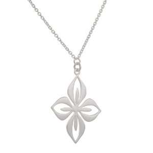  TASHI  Four Petal Flower Pendant Jewelry