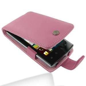   F41 Petal Pink Leather Case for Acer Liquid Metal S120: Electronics