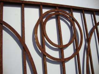 Antique Wrought Iron Panel / Gate 39.5 x 73  