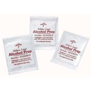  Alcohol Prep Pads and Swabsticks Case Pack 250   410412 