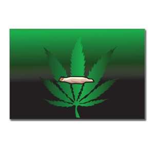    Postcards (8 Pack) Marijuana Joint and Leaf 