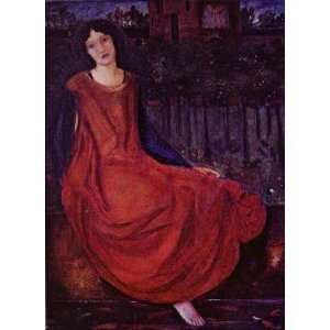  Hand Made Oil Reproduction   Edward Coley Burne Jones   24 