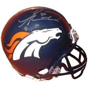 Knowshon Moreno Autographed/Hand Signed Denver Broncos Replica Mini 