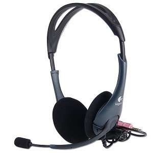  Logitech 980185 1403 Premium Stereo Headset w/Microphone 