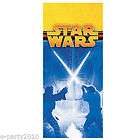 vtg star wars episode iii plastic tablecover htf birthday party