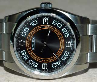   OYSTER PERPETUAL 116000 Black Orange Box / Papers year 2011  