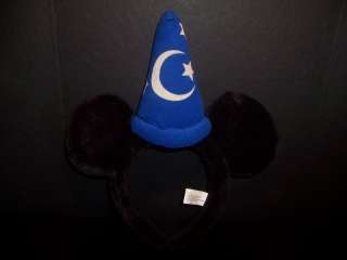 Disney Plush Fantasia Mickey Stuffed Costume Hat Toy  