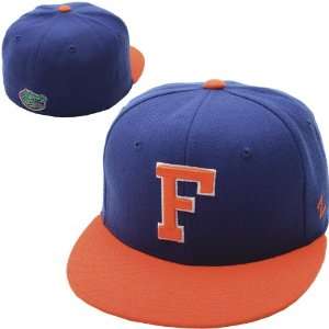   : Zephyr Florida Gators Slider 2 Tone Fitted Hat 7: Sports & Outdoors