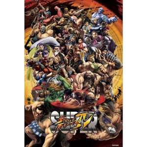   Street Fighter IV (Group) Video Game Poster Print