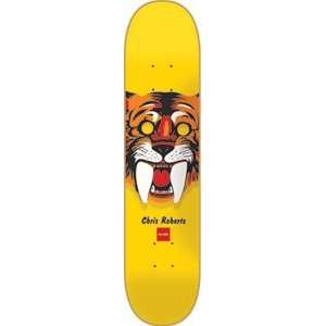 Chocolate Chris Roberts Tiger Mask Skateboard Deck:  Sports 