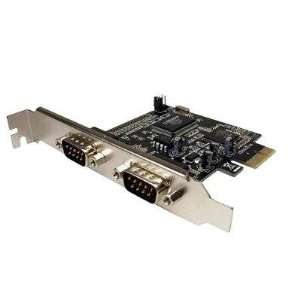 2 PORT SERIAL DB9 PCI EXPRESS CARD: Electronics