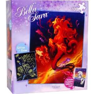  Edena Glitter & Glow 100 Piece Puzzle Toys & Games