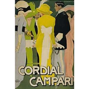  Cordial Campari, Giclee Print by Marcello Dudovich, 36x54 