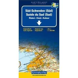    Southern Sweden (Regional Maps   Sweden) [Map]: Collectif: Books