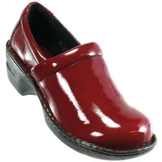by Born Peggy Red Wine Patent Clog for Womens  