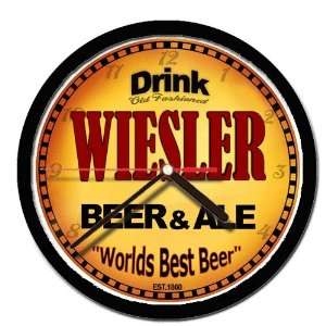  WIESLER beer and ale cerveza wall clock: Everything Else