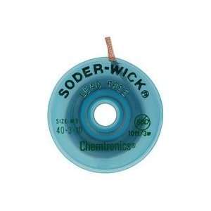 Soder Wick 40 3 10   Soder Wick Lead Free Desoldering Braid, No Clean 