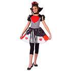   QUEEN OF HEARTS TUTU ALICE IN WONDERLAND COSTUME WITH HAIR BAND  