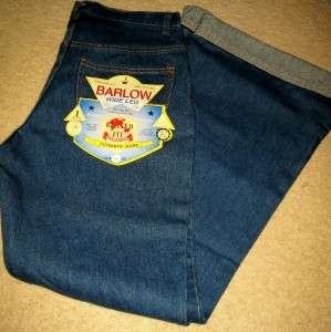 UP FOR BID IS A WONDERFUL PAIR OF VINTAGE BARLOW WOMENS JEANS